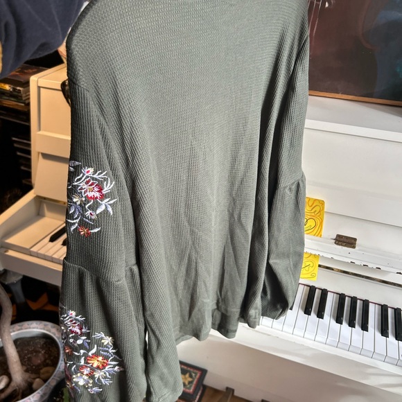 SHEIN Sage Green  Ribbed Maxi Dress XXL - Picture 4 of 10